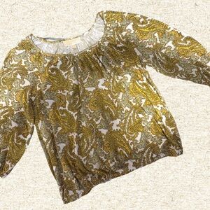 Michael Kors Paisley Print Women's Top